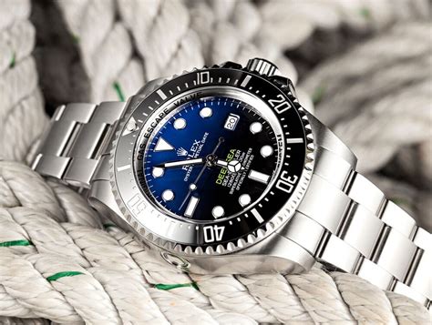 blue deep sea rolex|rolex deepest dive watch.